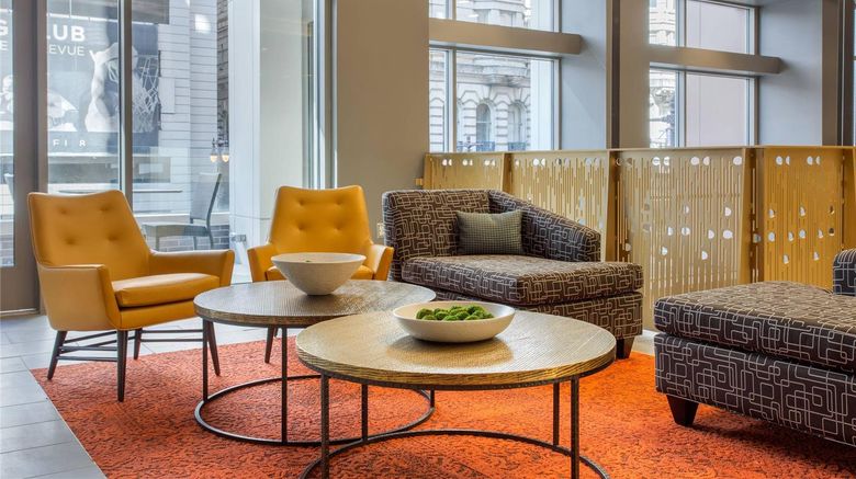 <b>Cambria Hotel Downtown-Center City Lobby</b>. Images powered by <a href="https://iceportal.shijigroup.com/" title="IcePortal" target="_blank">IcePortal</a>.