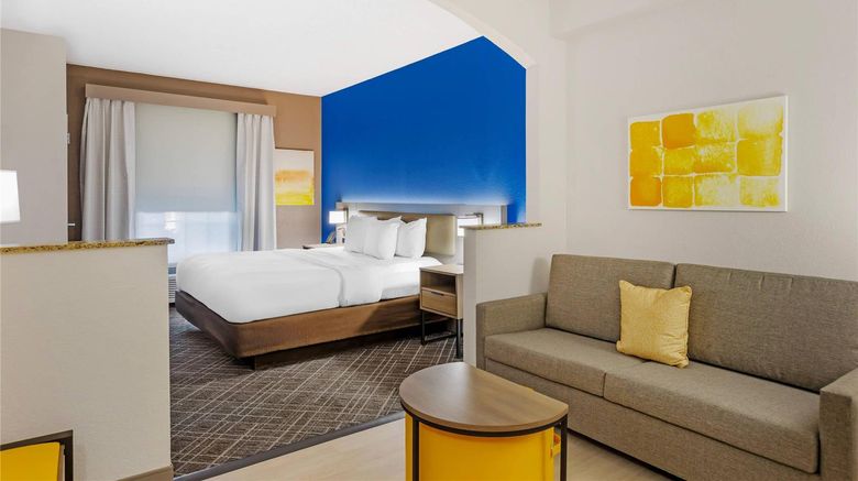 <b>Comfort Suites Sumter Room</b>. Images powered by <a href="https://iceportal.shijigroup.com/" title="IcePortal" target="_blank">IcePortal</a>.