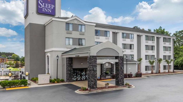 <b>Sleep Inn Exterior</b>. Images powered by <a href="https://iceportal.shijigroup.com/" title="IcePortal" target="_blank">IcePortal</a>.