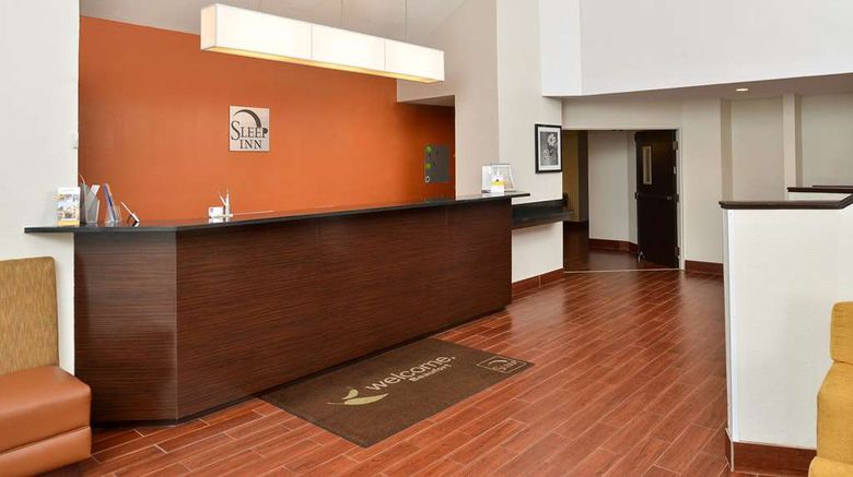 <b>Sleep Inn Lobby</b>. Images powered by <a href="https://iceportal.shijigroup.com/" title="IcePortal" target="_blank">IcePortal</a>.