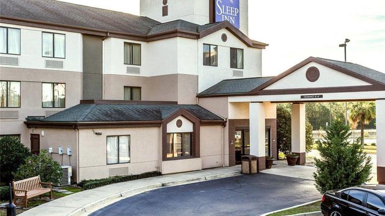 <b>Sleep Inn Exterior</b>. Images powered by <a href="https://iceportal.shijigroup.com/" title="IcePortal" target="_blank">IcePortal</a>.