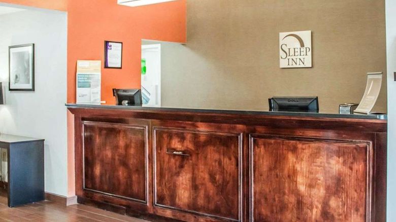<b>Sleep Inn Lobby</b>. Images powered by <a href="https://iceportal.shijigroup.com/" title="IcePortal" target="_blank">IcePortal</a>.
