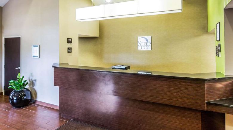 <b>Sleep Inn Lobby</b>. Images powered by <a href="https://iceportal.shijigroup.com/" title="IcePortal" target="_blank">IcePortal</a>.