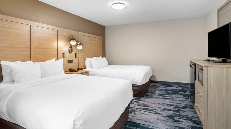<b>Comfort Suites at WestGate Mall Room</b>. Images powered by <a href="https://iceportal.shijigroup.com/" title="IcePortal" target="_blank">IcePortal</a>.