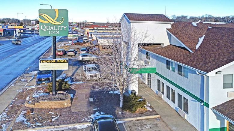 <b>Quality Inn Pierre Exterior</b>. Images powered by <a href="https://iceportal.shijigroup.com/" title="IcePortal" target="_blank">IcePortal</a>.