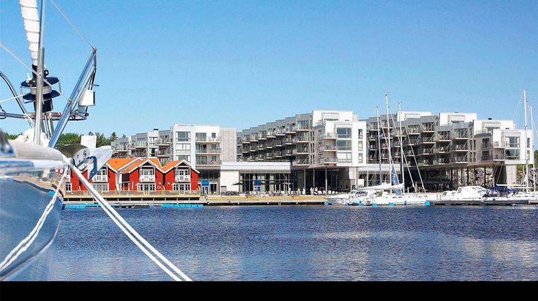 The Stromstad Spa, an Ascend Hotel Exterior. Images powered by <a href="https://iceportal.shijigroup.com" target="_blank" rel="noopener">Ice Portal</a>.