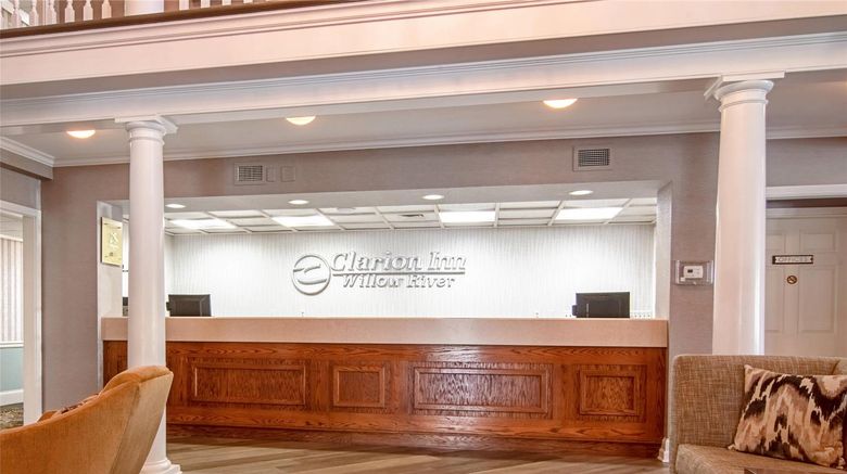 <b>Clarion Inn Willow River Lobby</b>. Images powered by <a href="https://iceportal.shijigroup.com/" title="IcePortal" target="_blank">IcePortal</a>.