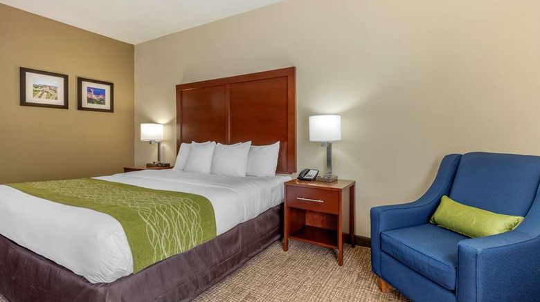<b>Comfort Inn Room</b>. Images powered by <a href="https://iceportal.shijigroup.com/" title="IcePortal" target="_blank">IcePortal</a>.