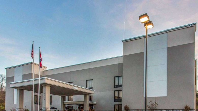 Quality Suites Nashville Airport Exterior. Images powered by <a href="https://iceportal.shijigroup.com" target="_blank" rel="noopener">Ice Portal</a>.
