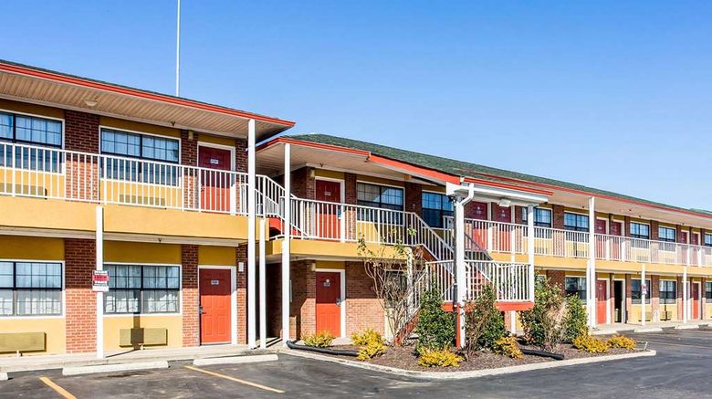 <b>Rodeway Inn & Suites near Superspeedway Exterior</b>. Images powered by <a href="https://iceportal.shijigroup.com/" title="IcePortal" target="_blank">IcePortal</a>.