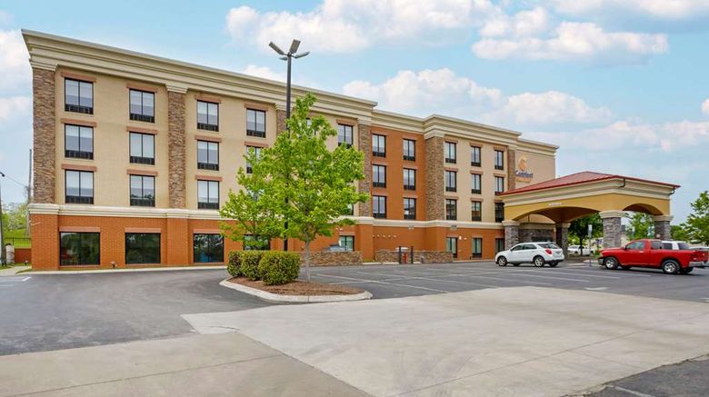<b>Comfort Suites Mount Juliet Exterior</b>. Images powered by <a href="https://iceportal.shijigroup.com/" title="IcePortal" target="_blank">IcePortal</a>.