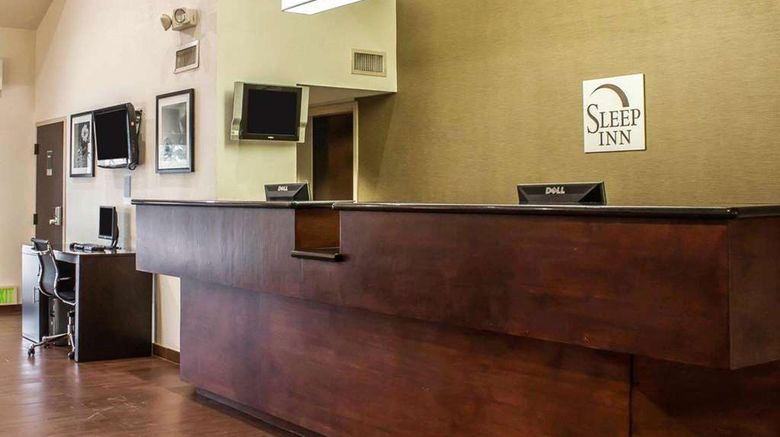 <b>Sleep Inn Maingate Six Flags Lobby</b>. Images powered by <a href="https://iceportal.shijigroup.com/" title="IcePortal" target="_blank">IcePortal</a>.