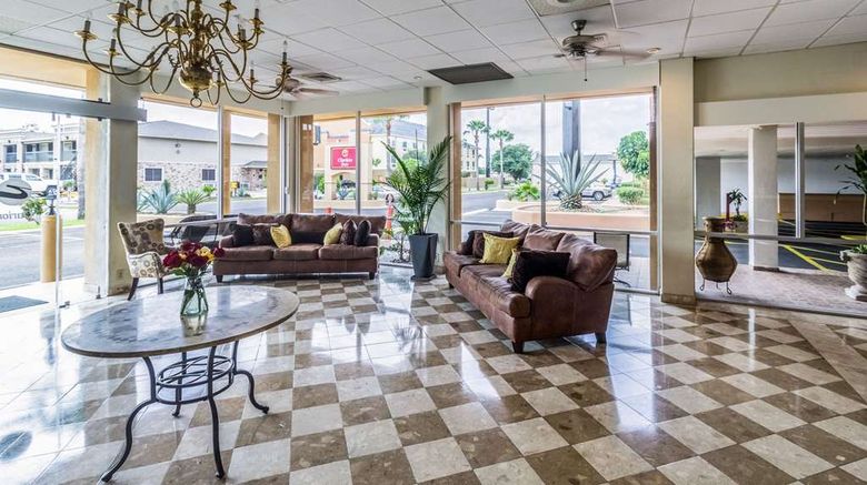 <b>Clarion Inn near McAllen Airport Lobby</b>. Images powered by <a href="https://iceportal.shijigroup.com/" title="IcePortal" target="_blank">IcePortal</a>.
