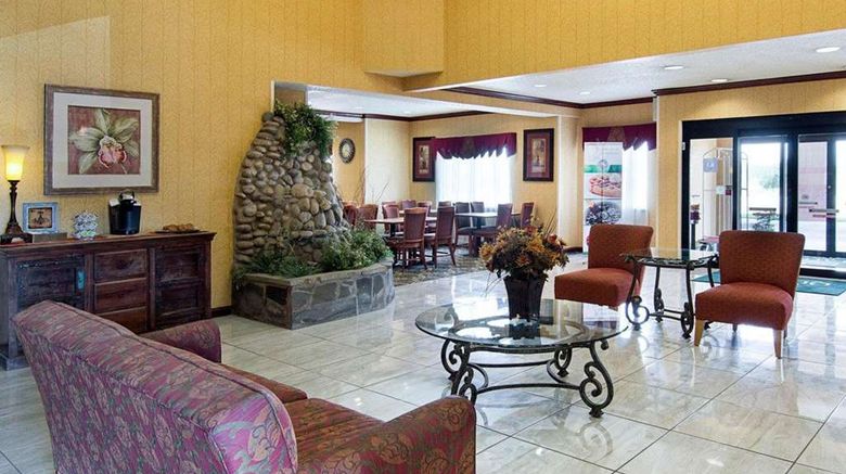 <b>Quality Inn Midland Lobby</b>. Images powered by <a href="https://iceportal.shijigroup.com/" title="IcePortal" target="_blank">IcePortal</a>.