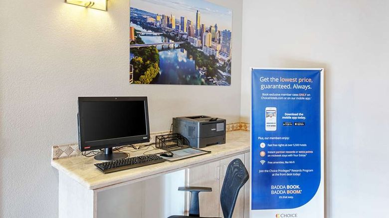 <b>Quality Suites Austin South St Elmo District Other</b>. Images powered by <a href="https://iceportal.shijigroup.com/" title="IcePortal" target="_blank">IcePortal</a>.