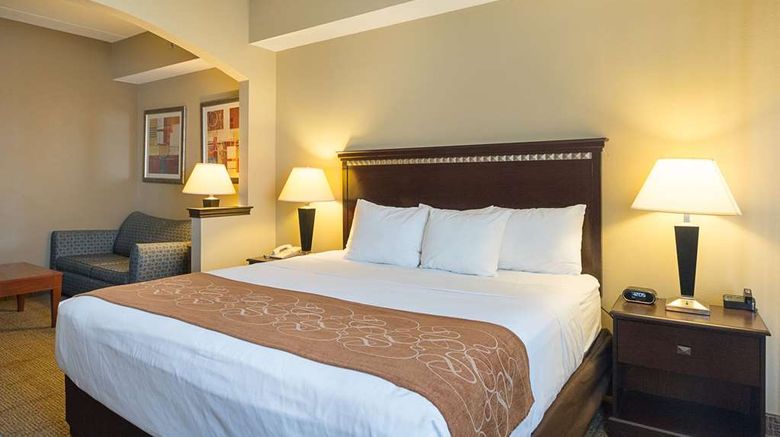 <b>Comfort Suites Room</b>. Images powered by <a href="https://iceportal.shijigroup.com/" title="IcePortal" target="_blank">IcePortal</a>.