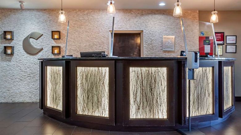 <b>Comfort Suites Georgetown Lobby</b>. Images powered by <a href="https://iceportal.shijigroup.com/" title="IcePortal" target="_blank">IcePortal</a>.