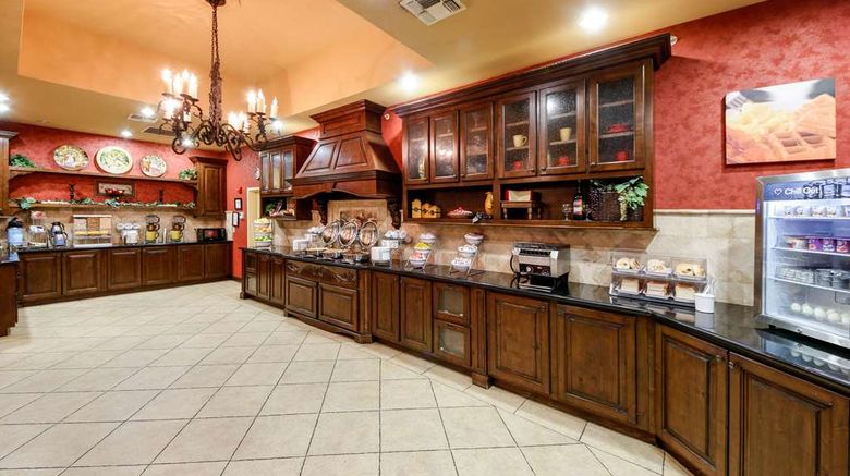 <b>Comfort Suites Alamo/Riverwalk Restaurant</b>. Images powered by <a href="https://iceportal.shijigroup.com/" title="IcePortal" target="_blank">IcePortal</a>.