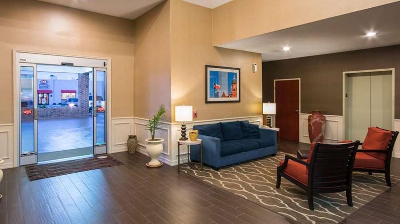 <b>Comfort Inn and Suites Red Oak Lobby</b>. Images powered by <a href="https://iceportal.shijigroup.com/" title="IcePortal" target="_blank">IcePortal</a>.
