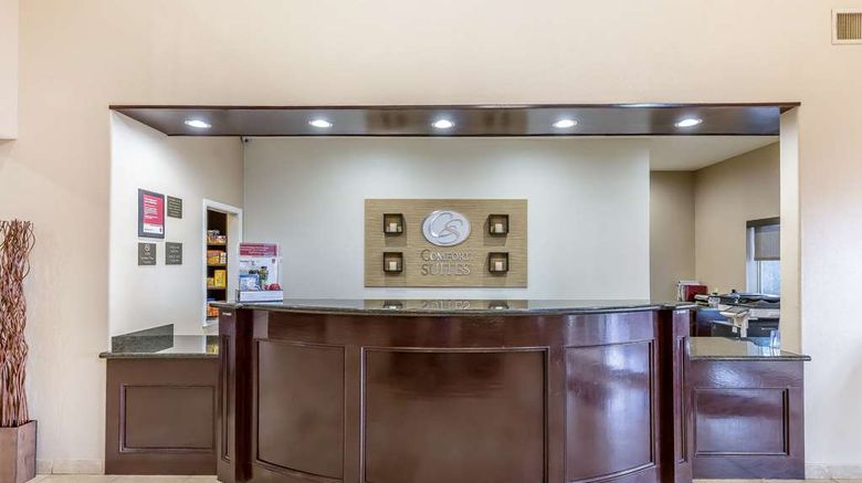 <b>Comfort Suites IAH Airport Beltway 8 Lobby</b>. Images powered by <a href="https://iceportal.shijigroup.com/" title="IcePortal" target="_blank">IcePortal</a>.