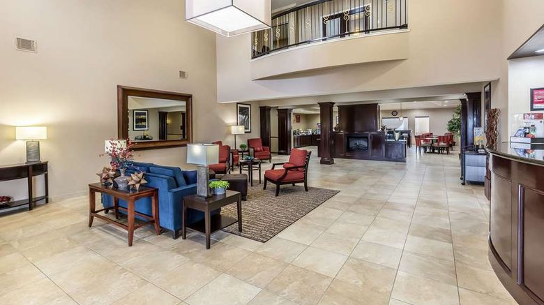 <b>Comfort Suites IAH Airport Beltway 8 Lobby</b>. Images powered by <a href="https://iceportal.shijigroup.com/" title="IcePortal" target="_blank">IcePortal</a>.