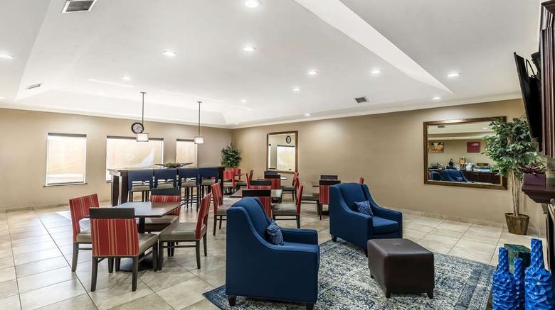 <b>Comfort Suites IAH Airport Beltway 8 Restaurant</b>. Images powered by <a href="https://iceportal.shijigroup.com/" title="IcePortal" target="_blank">IcePortal</a>.