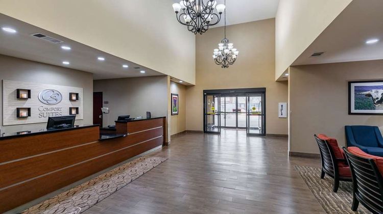 Comfort Suites Ennis Lobby