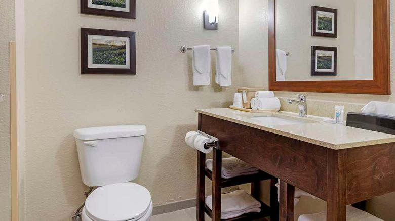<b>Comfort Suites Benbrook Room</b>. Images powered by <a href="https://iceportal.shijigroup.com/" title="IcePortal" target="_blank">IcePortal</a>.