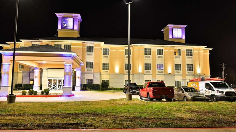 <b>Sleep Inn & Suites University Exterior</b>. Images powered by <a href="https://iceportal.shijigroup.com/" title="IcePortal" target="_blank">IcePortal</a>.