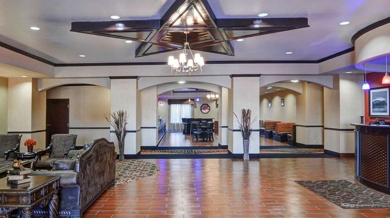 <b>Comfort Suites at Lake Worth Lobby</b>. Images powered by <a href="https://iceportal.shijigroup.com/" title="IcePortal" target="_blank">IcePortal</a>.