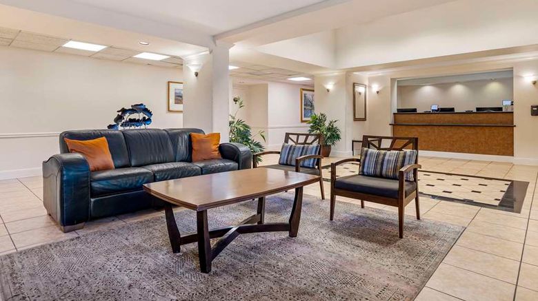<b>Quality Inn & Suites Reliant Park Lobby</b>. Images powered by <a href="https://iceportal.shijigroup.com/" title="IcePortal" target="_blank">IcePortal</a>.