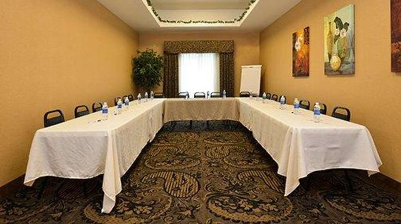 <b>Comfort Suites Bay City East Meeting</b>. Images powered by <a href="https://iceportal.shijigroup.com/" title="IcePortal" target="_blank">IcePortal</a>.