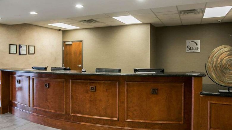 <b>Sleep Inn & Suites Hwy 290/NW Freeway Lobby</b>. Images powered by <a href="https://iceportal.shijigroup.com/" title="IcePortal" target="_blank">IcePortal</a>.