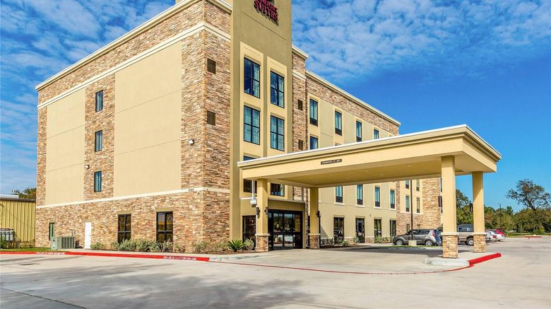 Comfort Suites, Channelview Exterior. Images powered by <a href="https://iceportal.shijigroup.com" target="_blank" rel="noopener">Ice Portal</a>.