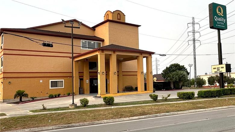 Quality Suites San Antonio Brooks City Base Exterior. Images powered by <a href="https://iceportal.shijigroup.com" target="_blank" rel="noopener">Ice Portal</a>.