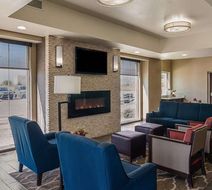 Comfort Inn Midland Lobby