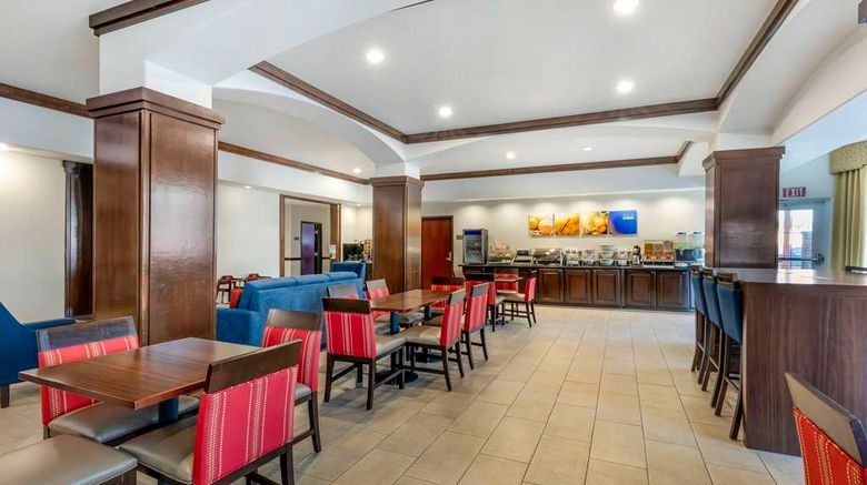 <b>Comfort Inn and Suites Mexia Restaurant</b>. Images powered by <a href="https://iceportal.shijigroup.com/" title="IcePortal" target="_blank">IcePortal</a>.