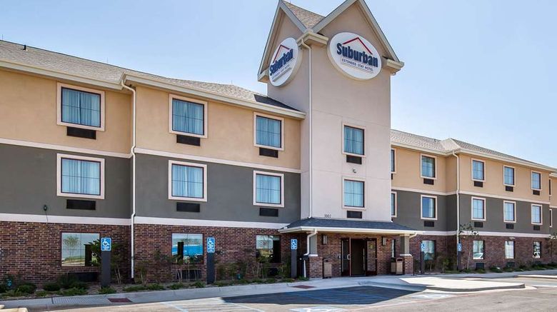 <b>Suburban Studios Midland I-20 Exterior</b>. Images powered by <a href="https://iceportal.shijigroup.com/" title="IcePortal" target="_blank">IcePortal</a>.