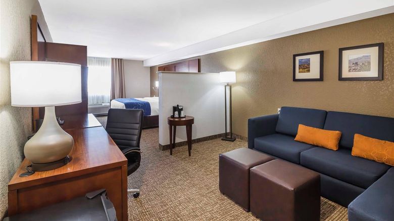 <b>Comfort Suites El Paso Airport Room</b>. Images powered by <a href="https://iceportal.shijigroup.com/" title="IcePortal" target="_blank">IcePortal</a>.