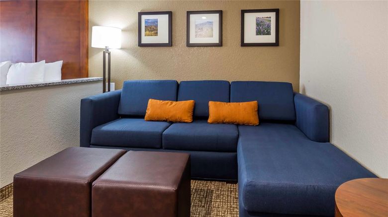 <b>Comfort Suites El Paso Airport Room</b>. Images powered by <a href="https://iceportal.shijigroup.com/" title="IcePortal" target="_blank">IcePortal</a>.