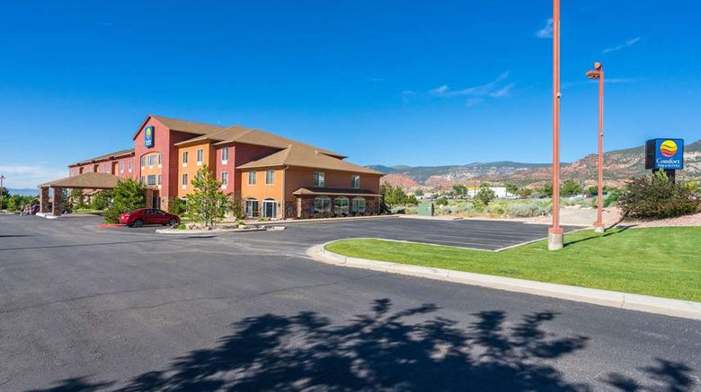<b>Comfort Inn and Suites Cedar City South Exterior</b>. Images powered by <a href="https://iceportal.shijigroup.com/" title="IcePortal" target="_blank">IcePortal</a>.