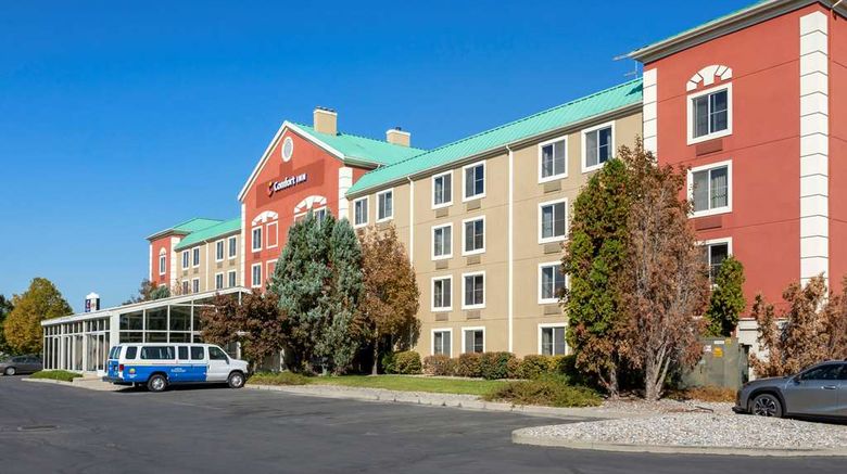 <b>Comfort Inn West Valley - Salt Lake City Exterior</b>. Images powered by <a href="https://iceportal.shijigroup.com/" title="IcePortal" target="_blank">IcePortal</a>.