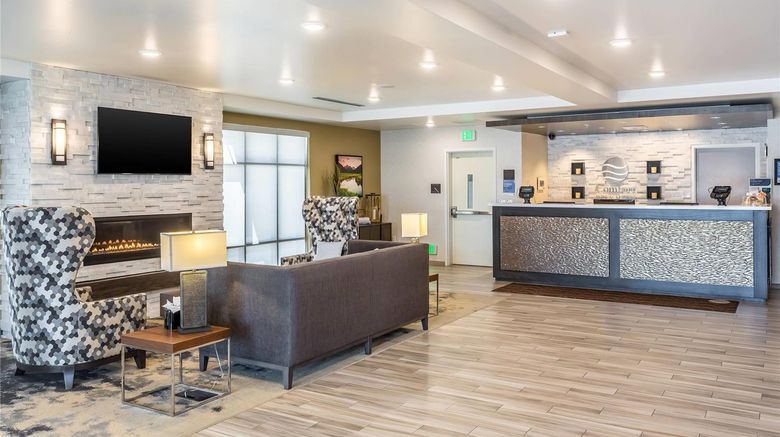 <b>Comfort Inn & Suites Salt Lake Airport Lobby</b>. Images powered by <a href="https://iceportal.shijigroup.com/" title="IcePortal" target="_blank">IcePortal</a>.