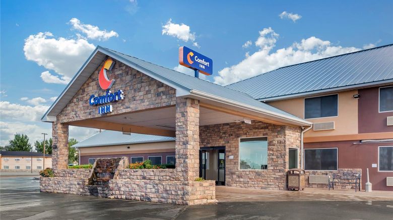 <b>Comfort Inn Exterior</b>. Images powered by <a href="https://iceportal.shijigroup.com/" title="IcePortal" target="_blank">IcePortal</a>.