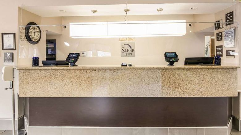 <b>Sleep Inn Lobby</b>. Images powered by <a href="https://iceportal.shijigroup.com/" title="IcePortal" target="_blank">IcePortal</a>.