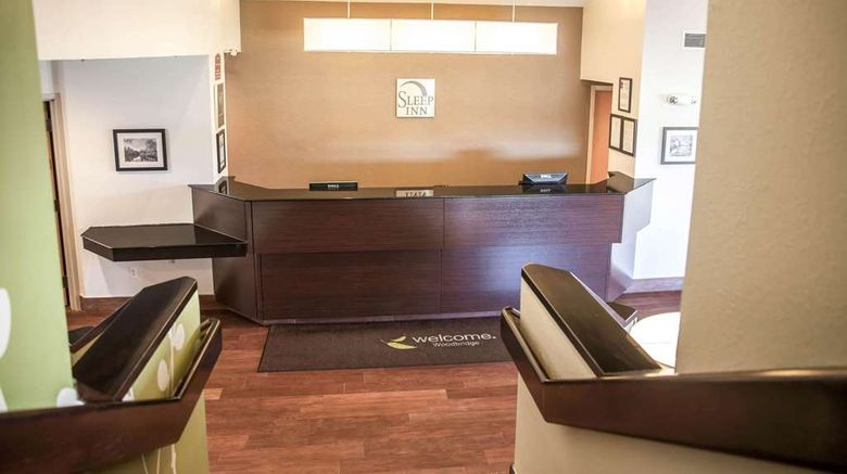 <b>Sleep Inn Lobby</b>. Images powered by <a href="https://iceportal.shijigroup.com/" title="IcePortal" target="_blank">IcePortal</a>.