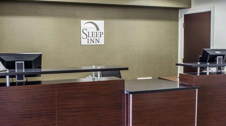 <b>Sleep Inn Historic Williamsburg Lobby</b>. Images powered by <a href="https://iceportal.shijigroup.com/" title="IcePortal" target="_blank">IcePortal</a>.