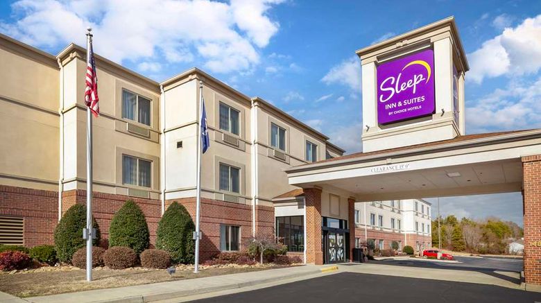 Sleep Inn  and  Suites Exterior. Images powered by <a href="https://iceportal.shijigroup.com" target="_blank" rel="noopener">Ice Portal</a>.