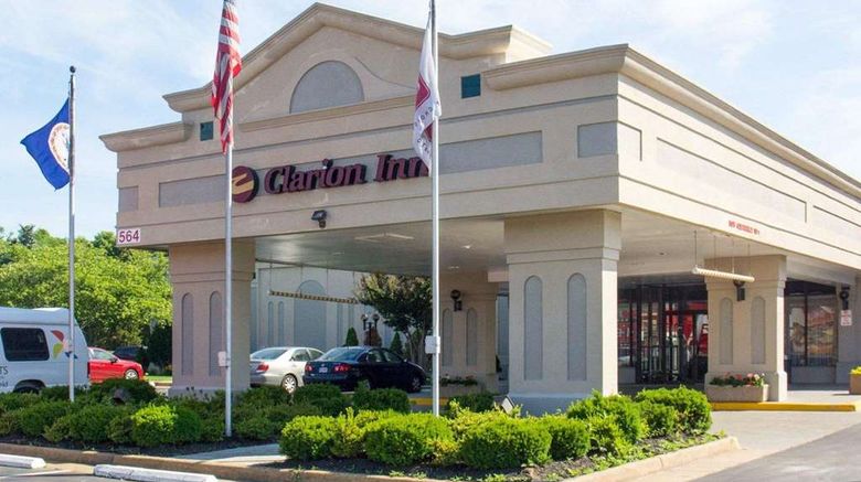 Clarion Inn Fredericksburg North Exterior. Images powered by <a href="https://iceportal.shijigroup.com" target="_blank" rel="noopener">Ice Portal</a>.