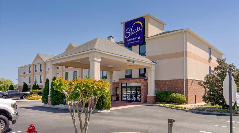 Sleep Inn  and  Suites At Fort Lee Exterior. Images powered by <a href="https://iceportal.shijigroup.com" target="_blank" rel="noopener">Ice Portal</a>.